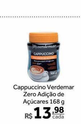 Verdemar Supermercado Cappuccino verdemar zero adição de açucares oferta