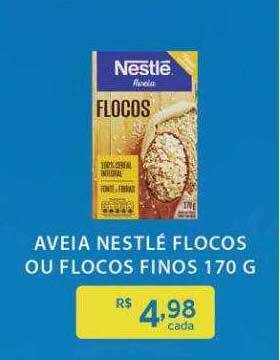 Verdemar Supermercado Aveia nestlé flocos ou flocos finos oferta