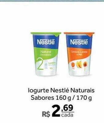 Verdemar Supermercado Iogurte nestlé naturais sabores oferta