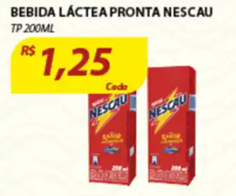 Assaí Atacadista Bebida Lactea Pronto Nescau 200ml oferta