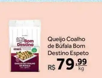 Verdemar Supermercado Queijo coalho de búfala bom destino espeto oferta