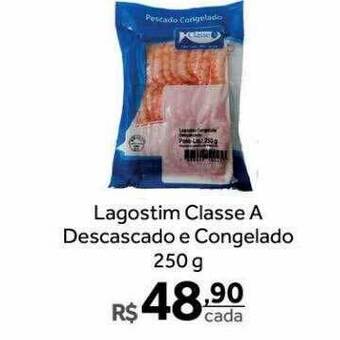 Verdemar Supermercado Lagostim classe a descascado e congelado oferta