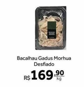 Verdemar Supermercado Bacalhau gadus morhua desfiado oferta