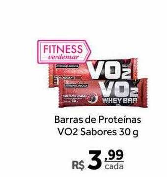 Verdemar Supermercado Barras de proteinas vo2 sabores oferta
