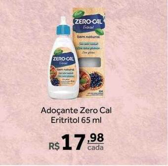 Adoçante zero cal eritritol