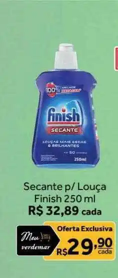 Secante p louça finish