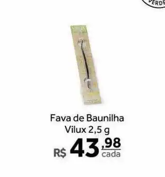 Verdemar Supermercado Fava de baunilha vilux 2.5g oferta