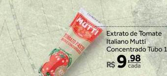 Verdemar Supermercado Extrato de tomate italiano mutti concentrado tubo oferta