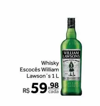 Whisky escocês william lawson's