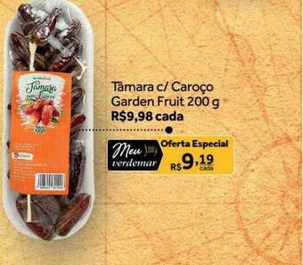 Tâmara c caroço garden fruit