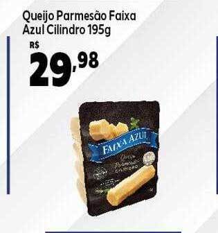 GoodBom Queijo parmesão faixa azul cilindro oferta