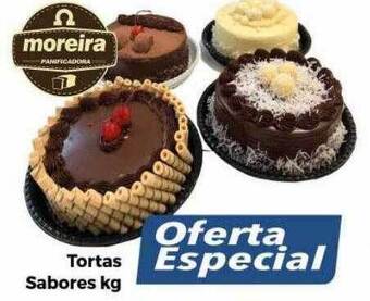 Hiper Moreira Tortas sabores kg oferta