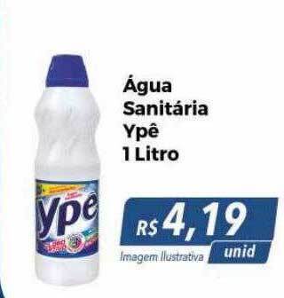 Hiper Moreira Água sanitária ypê oferta