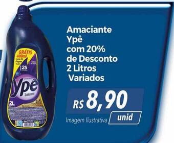 Hiper Moreira Amaciante ypê com 20% de desconto variados oferta