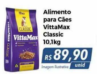 Hiper Moreira Alimento para cães vittamax classic oferta