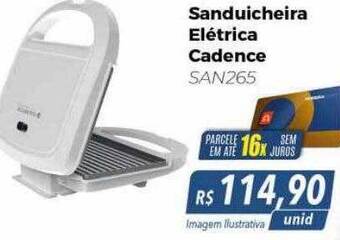 Hiper Moreira Sanduicheira elétrica cadence oferta