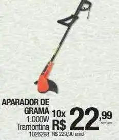 Milium Aparador de grama 1.000w tramontina oferta