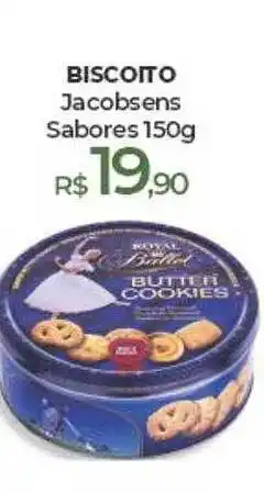 Biscoito jacobsens sabores