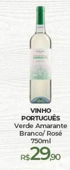 Vinho português verde amarante branco rosé