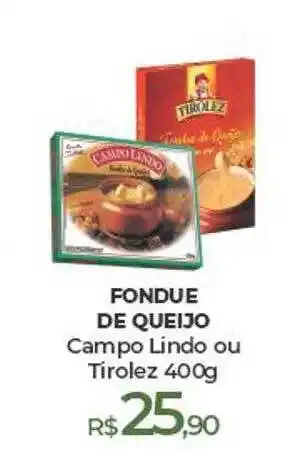 Peg Pese Fondue de queijo campo lindo ou tirolez oferta