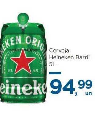 Super São Luiz Cerveja heineken barril oferta