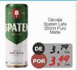 Supermercado Dalben Cerveja spaten lata puro malte oferta