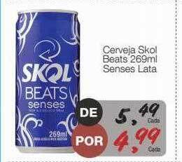Supermercado Dalben Cerveja skol beats senses lata oferta