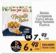 Supermercado Dalben Batata congelada forno minas noisette rustica oferta