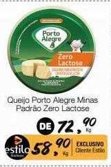 Supermercado Dalben Queijo porto alegre minas padrão zero lactose oferta