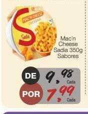 Supermercado Dalben Mac'n cheese sadia sabores oferta