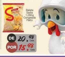 Supermercado Dalben Batata sadia 1.05kg congelada palito oferta