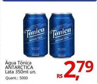 Supermercados Koch Água tônica antarctica lata oferta