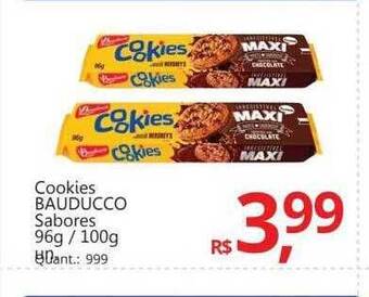 Supermercados Koch Cookies bauducco sabores oferta