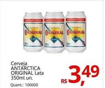 Supermercados Koch Cerveja antarctica original lata oferta