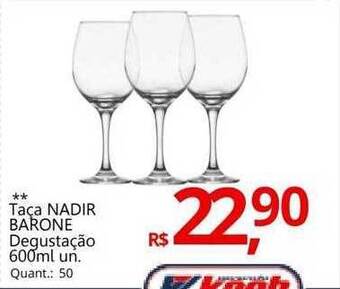 Supermercados Koch Taça nadir barone degustação oferta