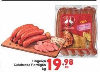 Rede Super Compras Linguiça calabresa perdigão oferta