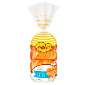 São Roque Supermercados Pão de leite paderri 280g oferta