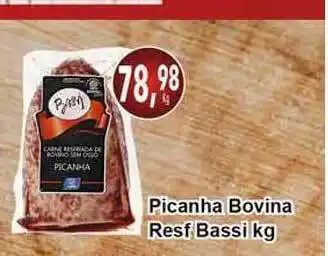Supermercados Campeão Picanha Bovina Resf Bassi 1kg oferta