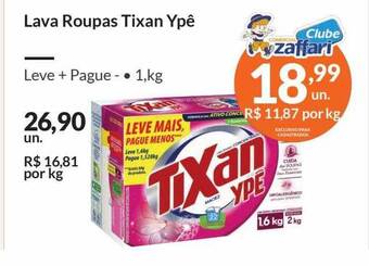 Zaffari Lava roupas tixan ypê oferta
