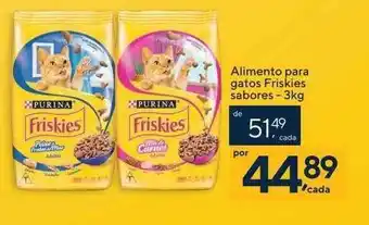 Coop Alimento para gatos friskies sabores 3kg oferta