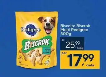 Coop Biscoito biscrok multi pedigree oferta
