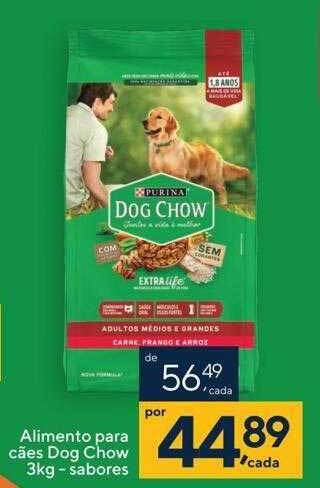 Coop Alimento para cães dog chow sabores oferta