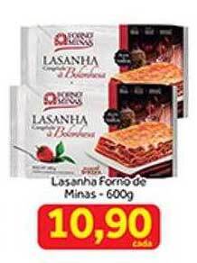 Shibata Supermercados Lasanha forno de minas oferta