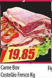 Preço Certo Carne bov costelão fresco kg oferta