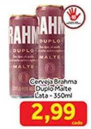 Shibata Supermercados Cerveja brahma duplo malte oferta