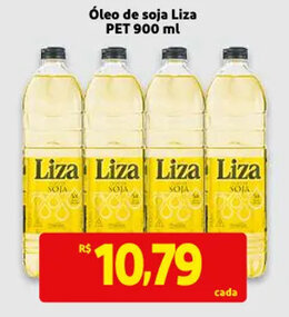 Mercado Extra Oleo de soja Liza Pet 900ml oferta