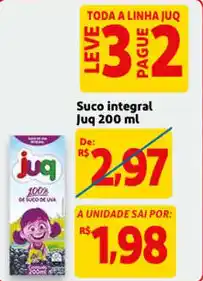 Suco Integral Juq 200ml