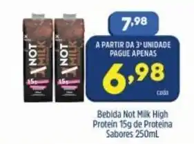 Arena Atacado Bebida Not Milk High Protein 15g de Proteina Sabores 250ml oferta