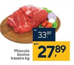 Coop Musculo Bovino Traseiro 1kg oferta