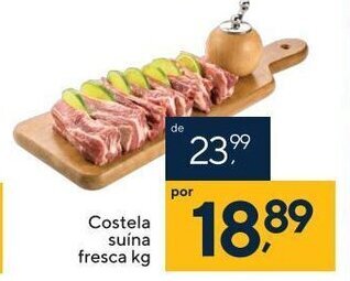 Coop Costela Suina Fresca 1kg oferta